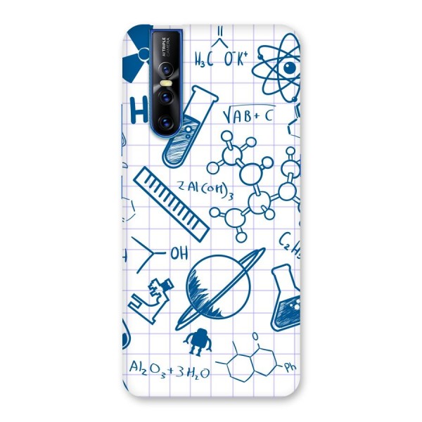 Science Notebook Back Case for Vivo V15 Pro