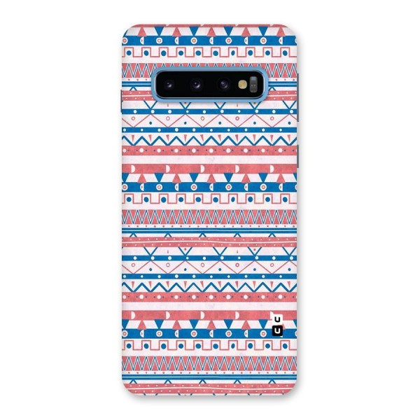 Seamless Ethnic Pattern Back Case for Galaxy S10