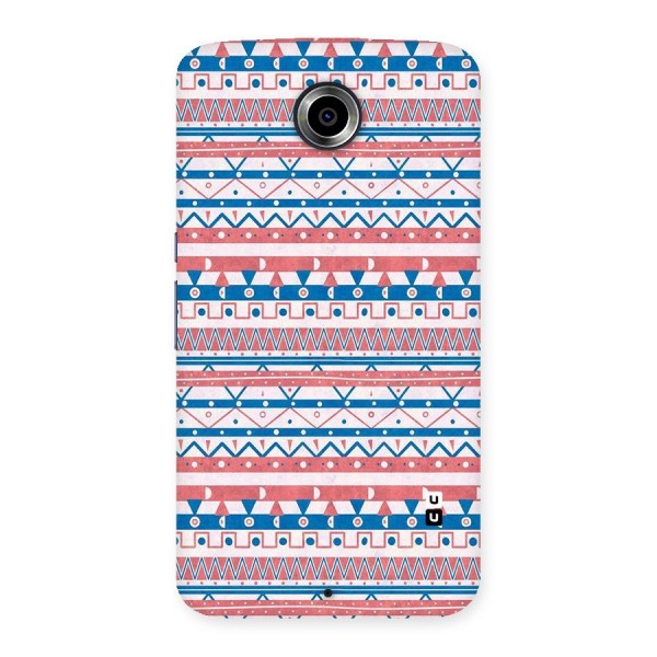 Seamless Ethnic Pattern Back Case for Nexsus 6