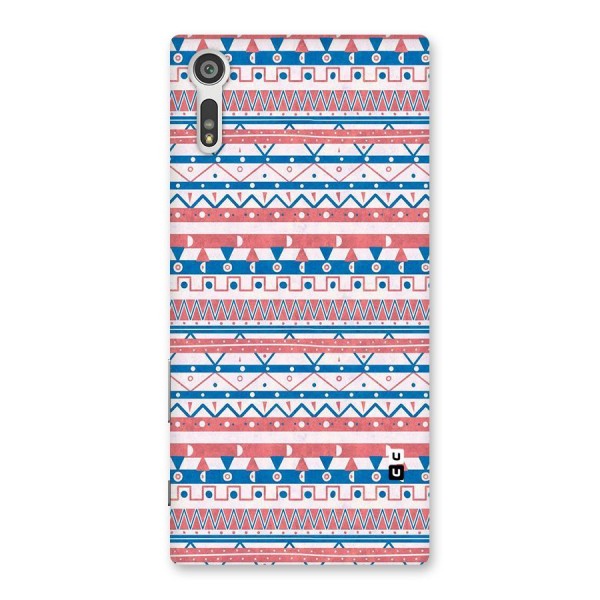 Seamless Ethnic Pattern Back Case for Xperia XZ