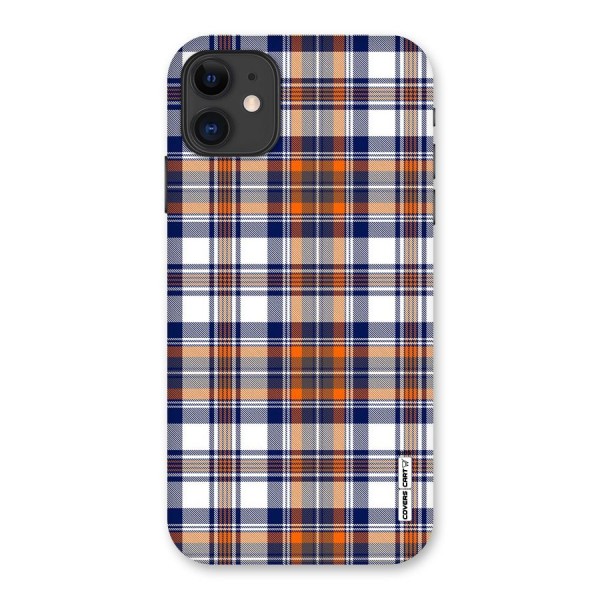 Shades Of Check Back Case for iPhone 11