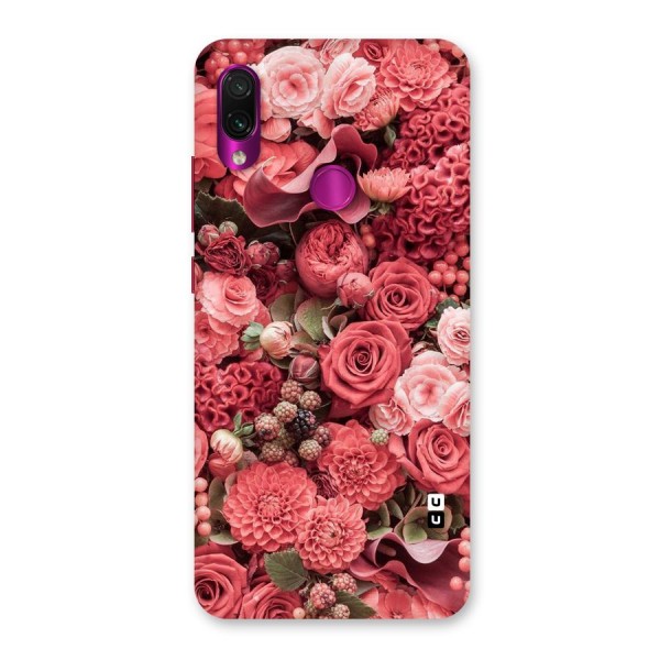 Shades Of Peach Back Case for Redmi Note 7 Pro