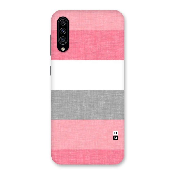 Shades Pink Stripes Back Case for Galaxy A30s