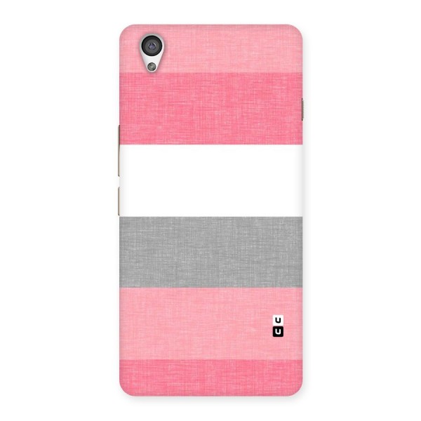Shades Pink Stripes Back Case for OnePlus X