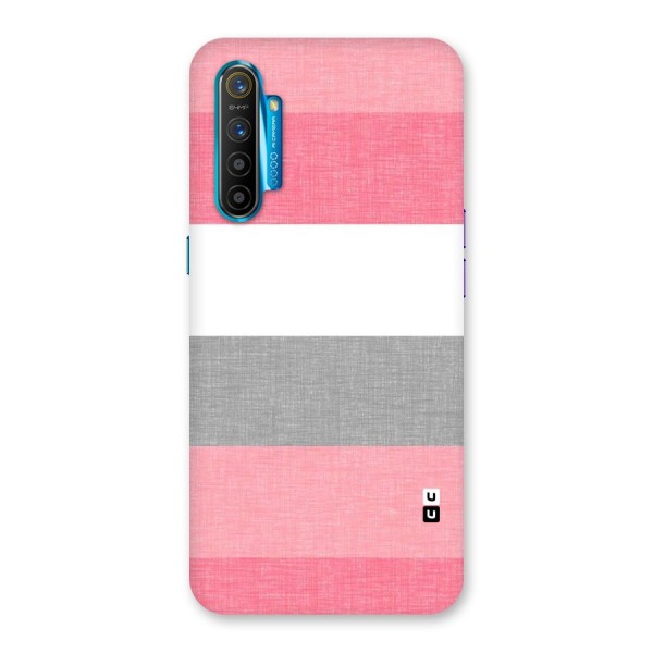 Shades Pink Stripes Back Case for Realme XT