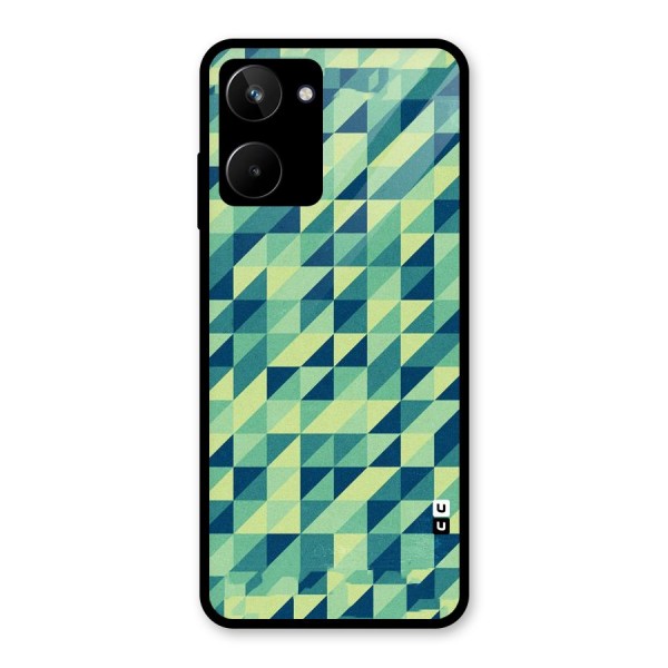 Shady Green Glass Back Case for Realme 10