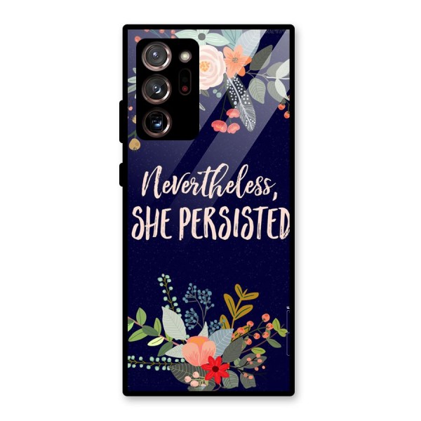 She Persisted Glass Back Case for Galaxy Note 20 Ultra