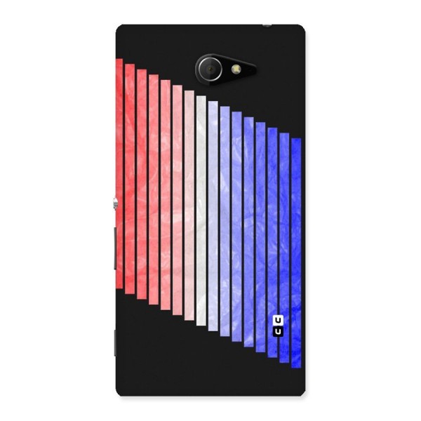 Simple Bars Back Case for Sony Xperia M2