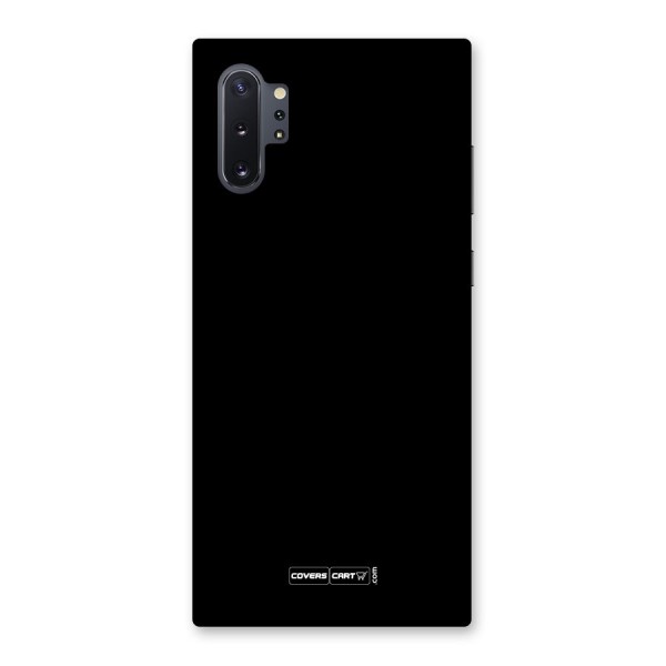 Simple Black Back Case for Galaxy Note 10 Plus