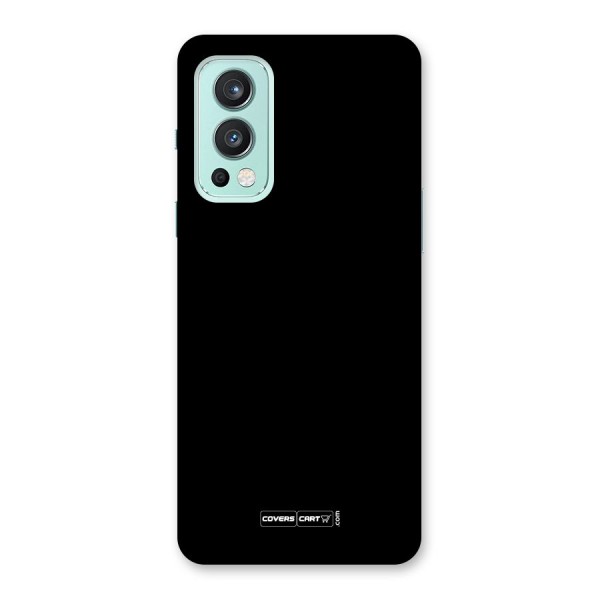 Simple Black Back Case for OnePlus Nord 2 5G