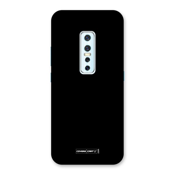 Simple Black Back Case for Vivo V17 Pro