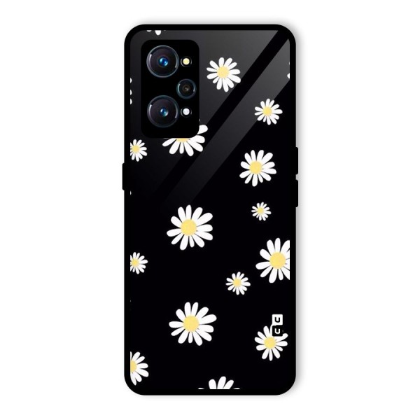 Simple Sunflowers Pattern Glass Back Case for Realme GT Neo2