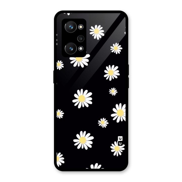 Simple Sunflowers Pattern Glass Back Case for Realme GT Neo 3T