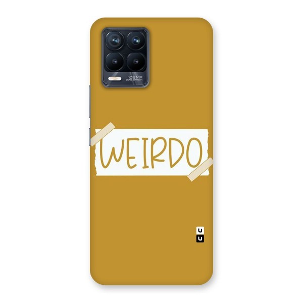 Simple Weirdo Back Case for Realme 8 Pro