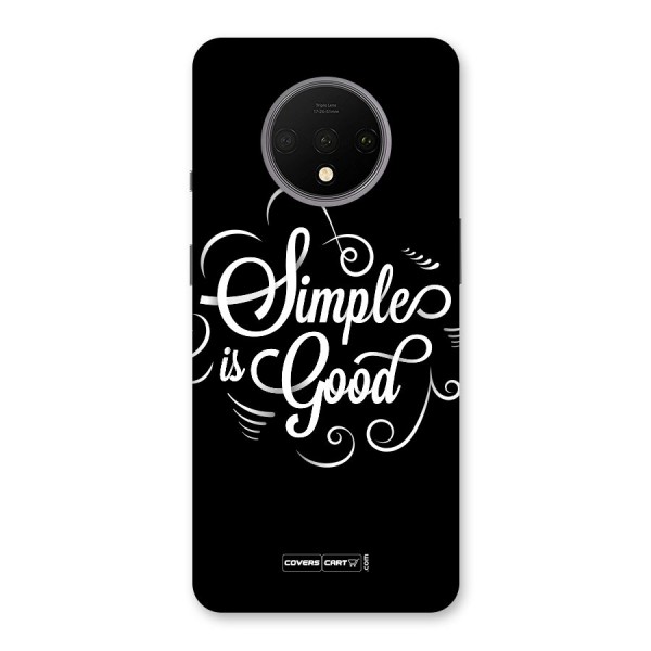 Simple is Good Back Case for OnePlus 7T