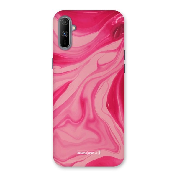 Sizzling Pink Marble Texture Back Case for Realme C3