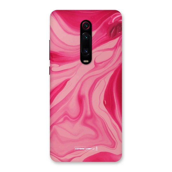 Sizzling Pink Marble Texture Back Case for Redmi K20