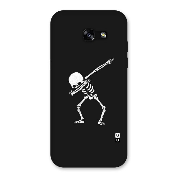 Skeleton Dab White Back Case for Galaxy A5 2017