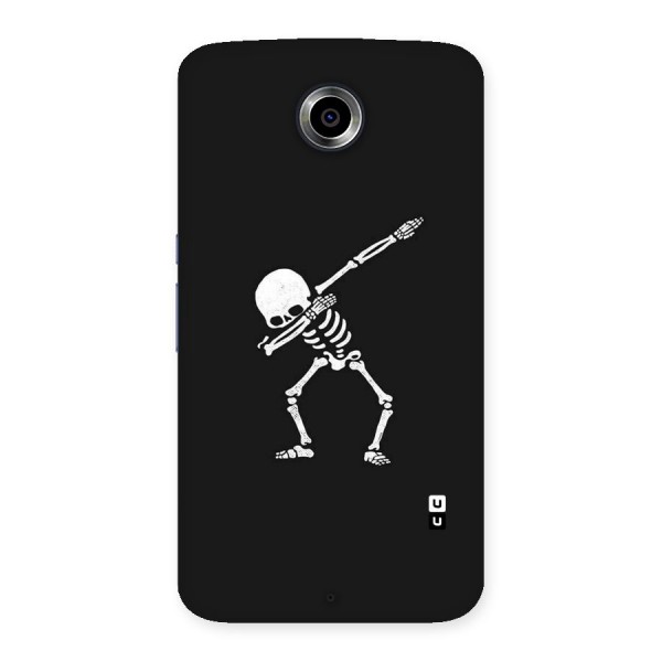 Skeleton Dab White Back Case for Nexsus 6