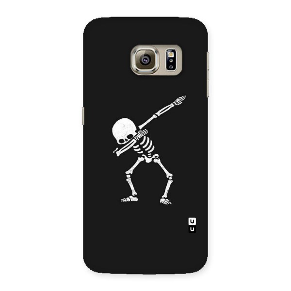 Skeleton Dab White Back Case for Samsung Galaxy S6 Edge Plus