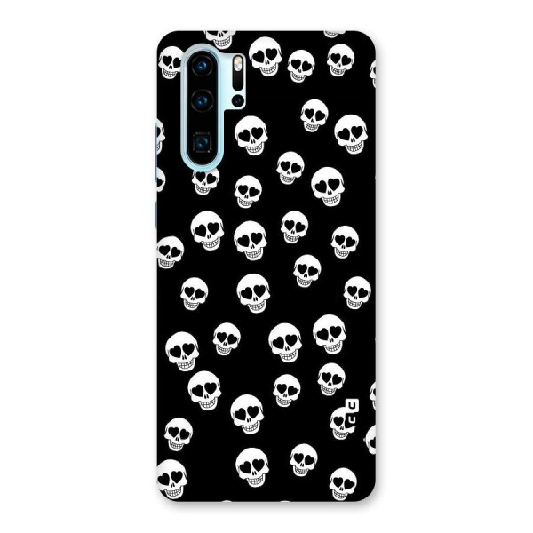 Skull Heart Back Case for Huawei P30 Pro