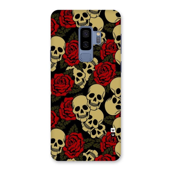 Skulled Roses Back Case for Galaxy S9 Plus