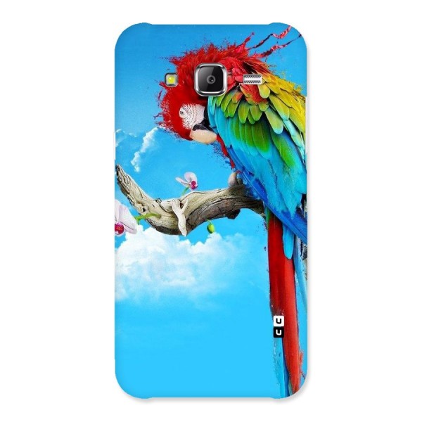 Sky Parrot Back Case for Samsung Galaxy J2 Prime