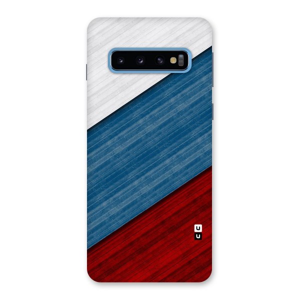 Slant Beautiful Stripe Back Case for Galaxy S10