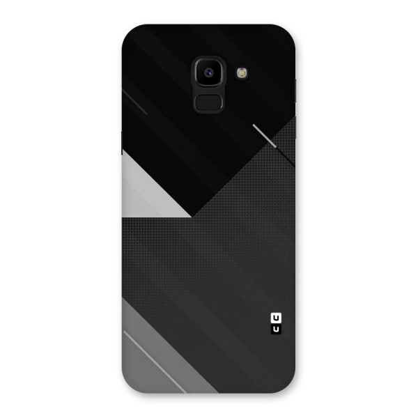 Slant Grey Back Case for Galaxy J6