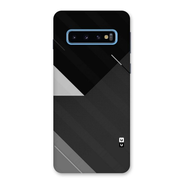 Slant Grey Back Case for Galaxy S10