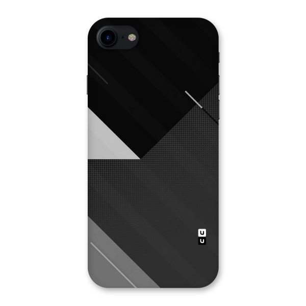 Slant Grey Back Case for iPhone SE 2020