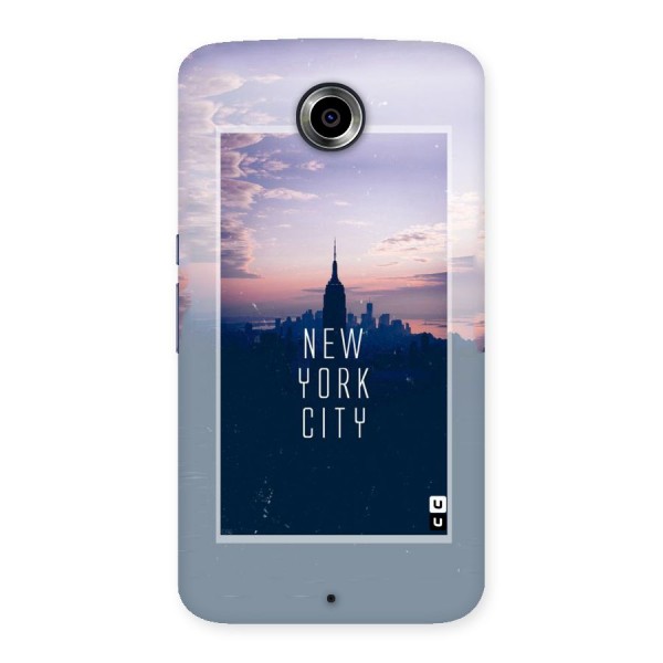 Sleepless City Back Case for Nexsus 6