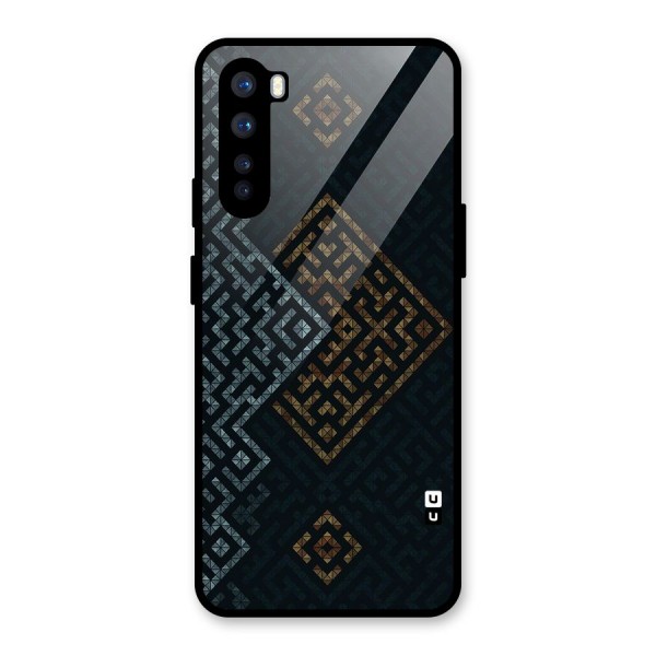 Smart Maze Glass Back Case for OnePlus Nord