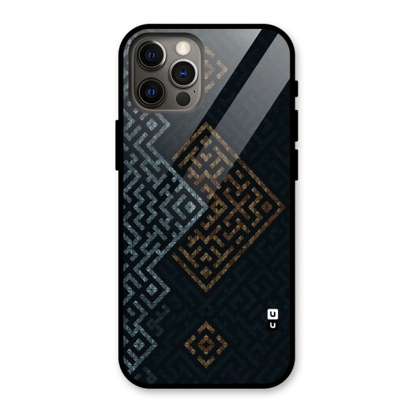 Smart Maze Glass Back Case for iPhone 12 Pro