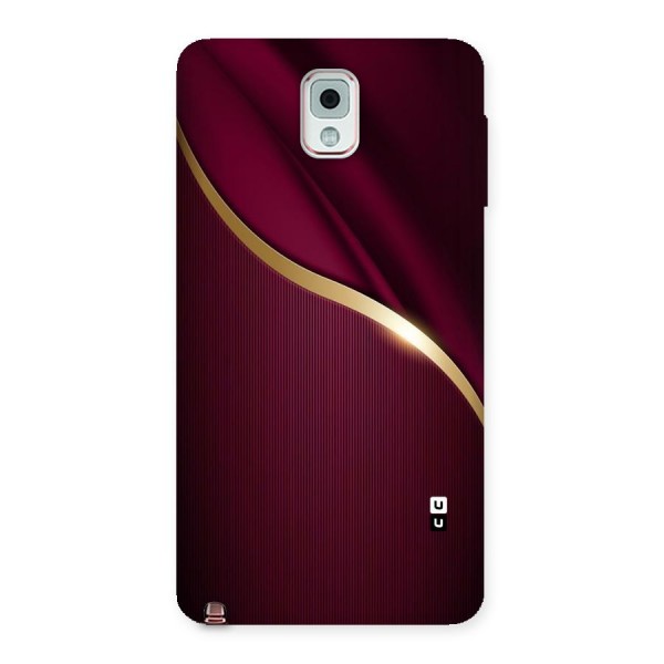 Smooth Maroon Back Case for Galaxy Note 3