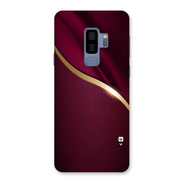 Smooth Maroon Back Case for Galaxy S9 Plus
