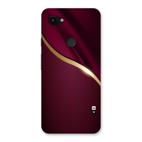 Smooth Maroon Back Case for Google Pixel 3a XL