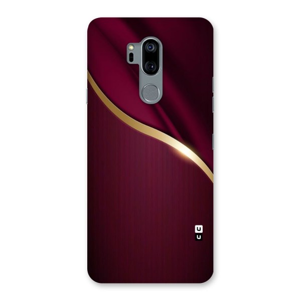 Smooth Maroon Back Case for LG G7