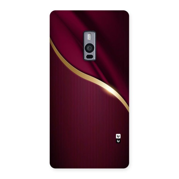 Smooth Maroon Back Case for OnePlus Two