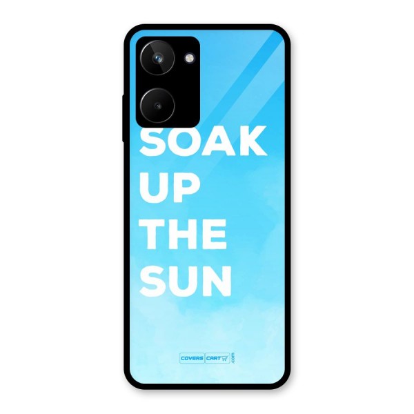 Soak Up The Sun Glass Back Case for Realme 10