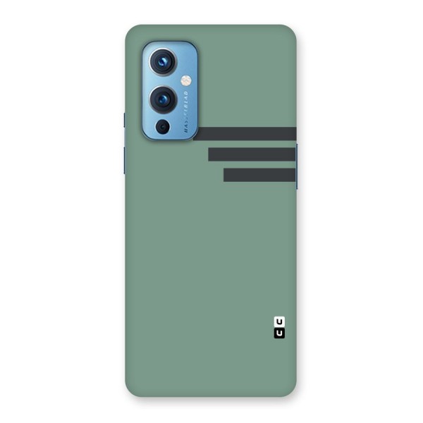 Solid Sports Stripe Back Case for OnePlus 9