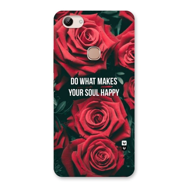 Soul Happy Back Case for Vivo Y83