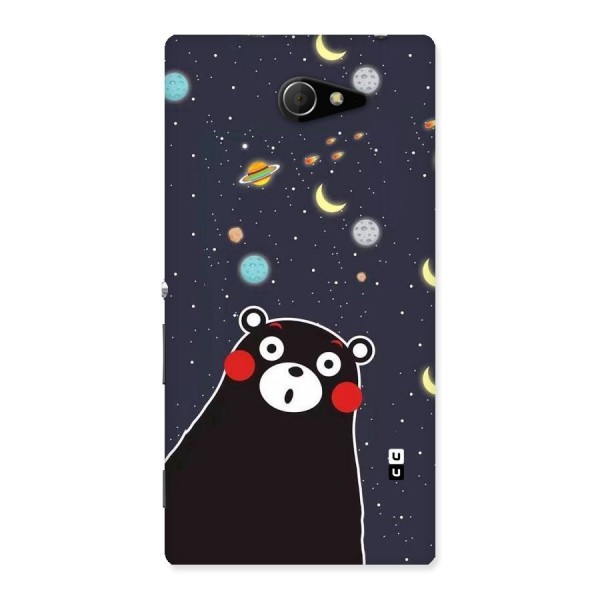 Space Bear Back Case for Sony Xperia M2