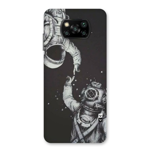 Space Meeting Back Case for Poco X3