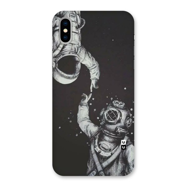 Space Meeting Back Case for iPhone X