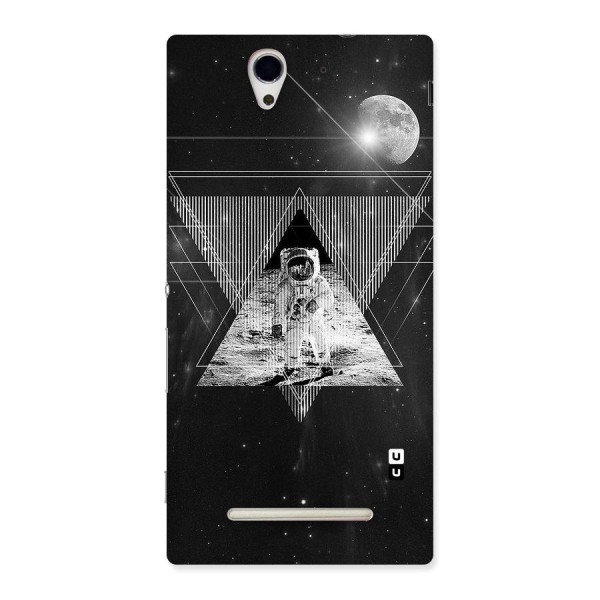 Space Triangle Abstract Back Case for Sony Xperia C3