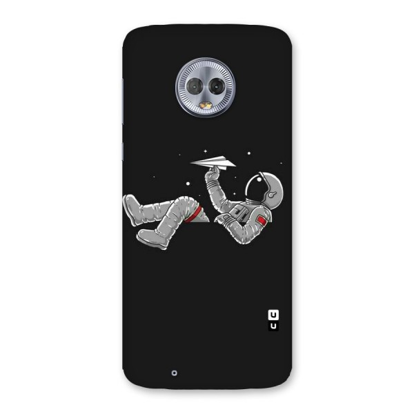 Spaceman Flying Back Case for Moto G6