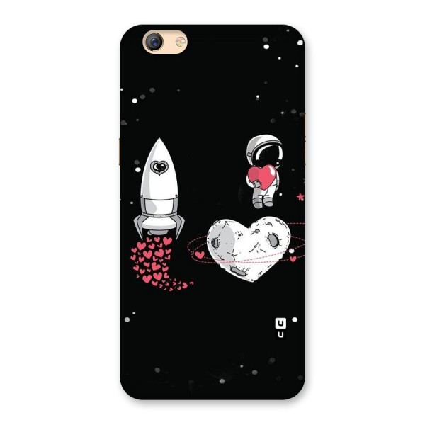 Spaceman Love Back Case for Oppo F3 Plus