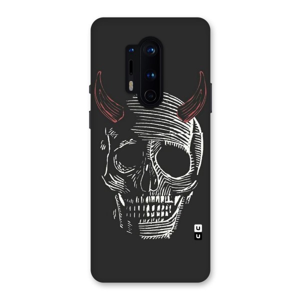 Spooky Face Back Case for OnePlus 8 Pro