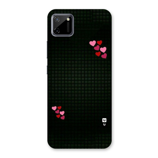 Square and Hearts Back Case for Realme C11